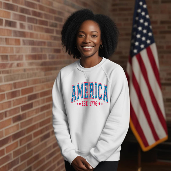 America EST 1776 Sweatshirt