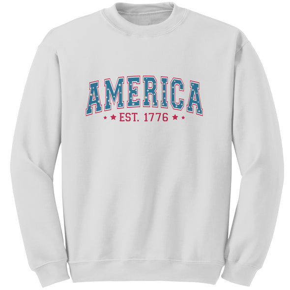 America EST 1776 Sweatshirt