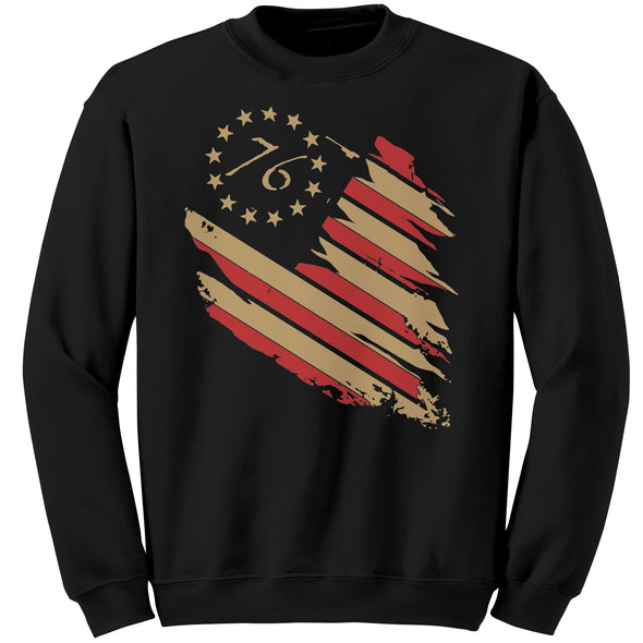 American 1776 Flag Sweatshirt